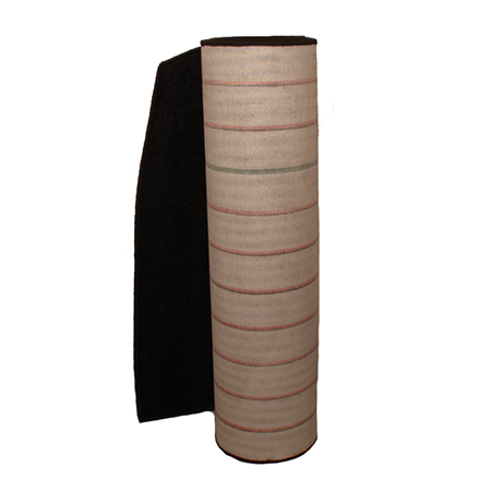 Black carpet runner