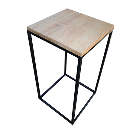 Square Steel Frame Cocktail table - Image 3