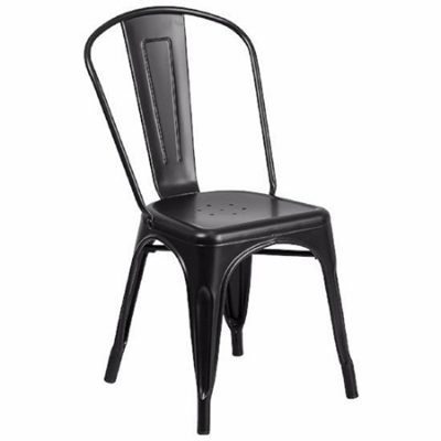 Zavier cafe chair - Black