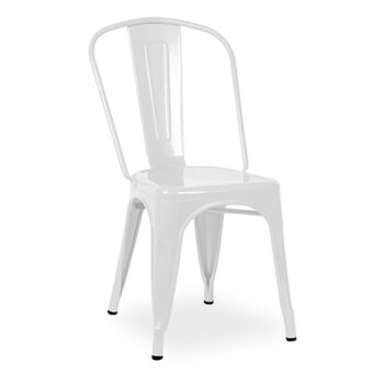 Zavier cafe chair - White