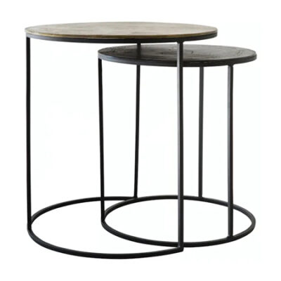 Weathered Nesting Table Set