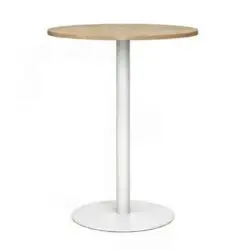 Disc Cocktail Table - Oak Top