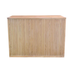 Slatted Oak Bar