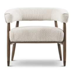 Alpha Occasional Chair Cream Boucle