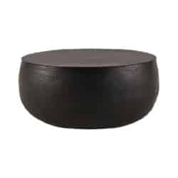 Taj Drum Coffee Table Black
