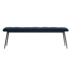 Brooke Ottoman - Midnight Blue