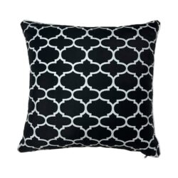 Monochrome Geometry Cushion