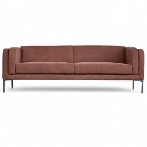 Specter 3 Seater Couch – Rust