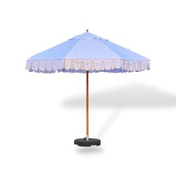 Scallop Umbrella - White