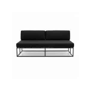 Scout 3 Seater Couch - Black