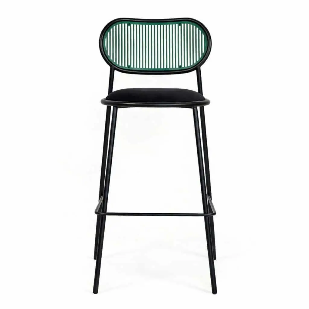 Halo Bar Stool - Black custom back (Copy) - Image 3