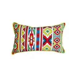 Ndebele Rectangular 1- Cushion