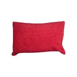 Red Rectangular Cushion