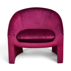 Mila Occasional Chair- Maroon