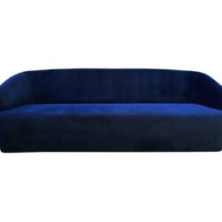 Pale 4 Seater Couch - Dark Blue