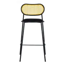 Halo Bar Stool - Black custom back (Copy)